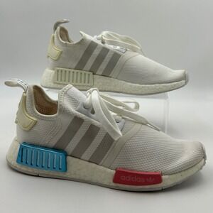 Adidas Originals NMD R1 Boost shoes White Rose FX7074 wom 7 Sneakers Streetwear